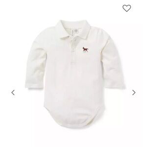 Janie and Jack Baby Horse Polo Bodysuit size 6-12 months